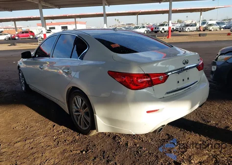 2017 Infiniti Q50 3.0T Premium from USA, damaged, VIN JN1EV7AP7HM732807
